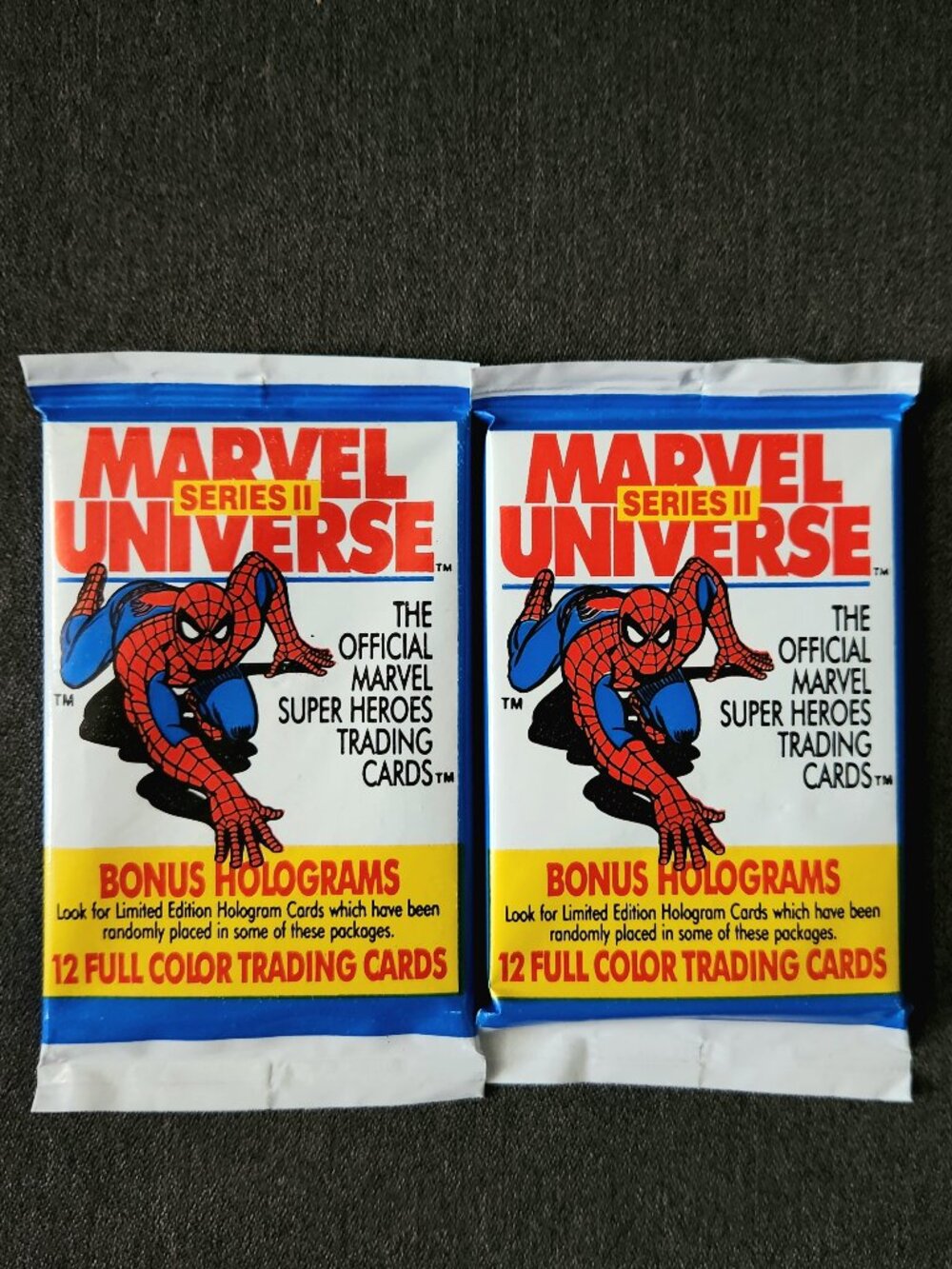 Marvel Universe Spider-Man 1991 Impel Collectible Trading Cards | Series II